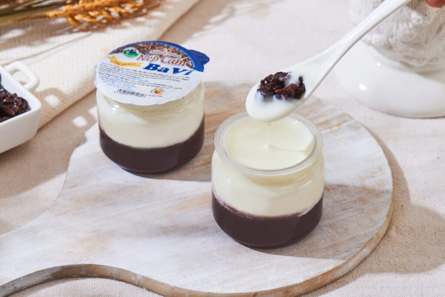 Purple Sticky Rice Yogurt