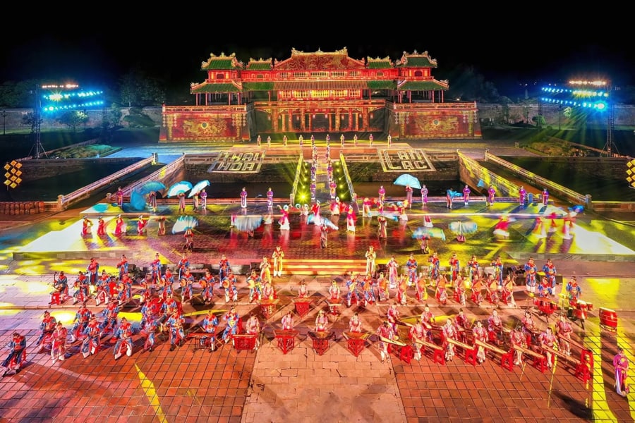 The Hue Festival is one of the most popular cultural events in Vietnam