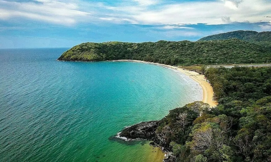 Beach in Con Dao island