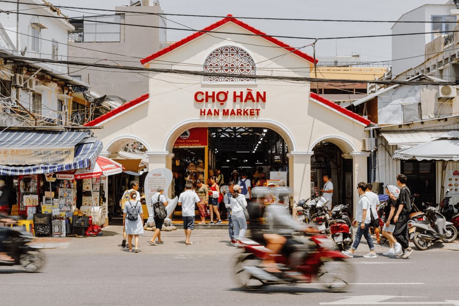 Han Market is one of the oldest and most famous traditional markets in Da Nang City Center