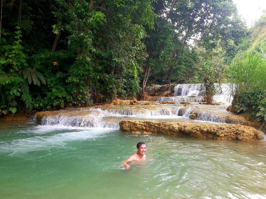 Mu Waterfall Terraced Cascades