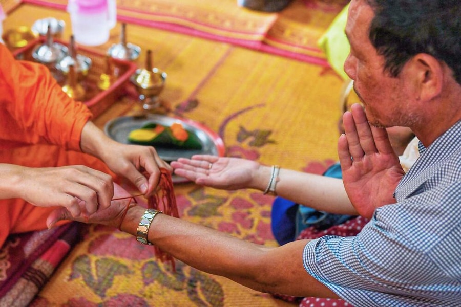 Participate In A Traditional Blessing Ritual