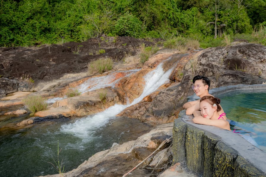 Relax In A Natural Stream Area
