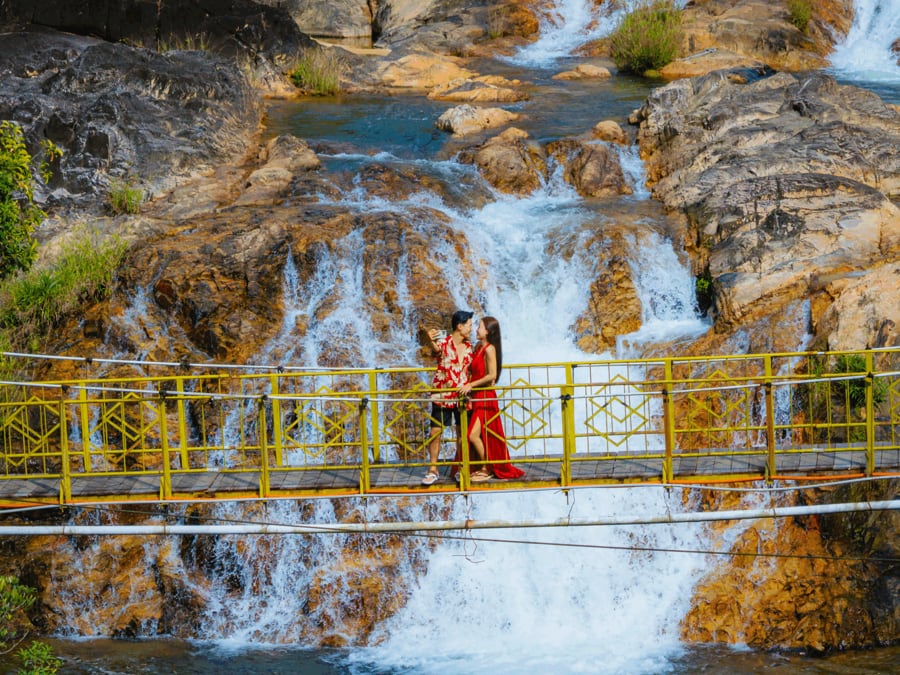 Yang Bay Waterfall is a popular natural landmark near Nha Trang