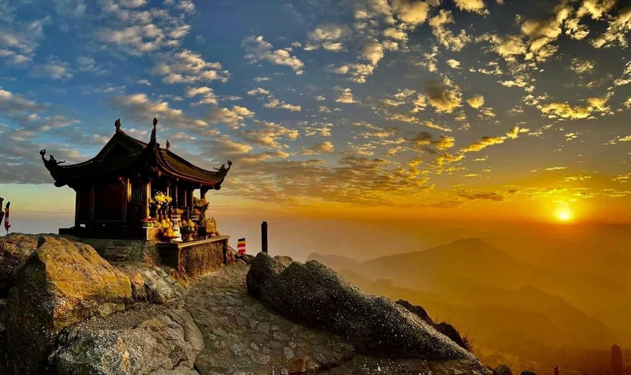 Yen Tu Mountain is one of the most revered spiritual sites in Vietnam