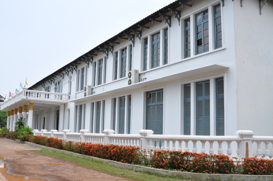 the outside of Lao National Museum
