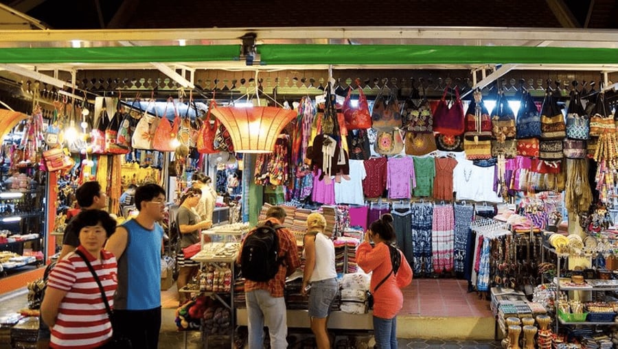 Local Fashion And Trendy Clothing Stalls