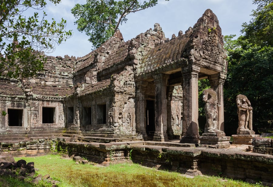 Preah Khan is one of the most impressive and atmospheric temples