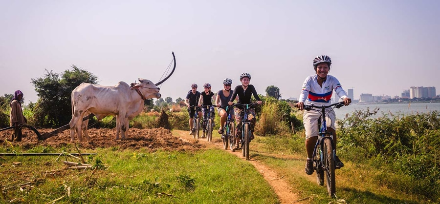 Riverside Countryside And Cycling Paths