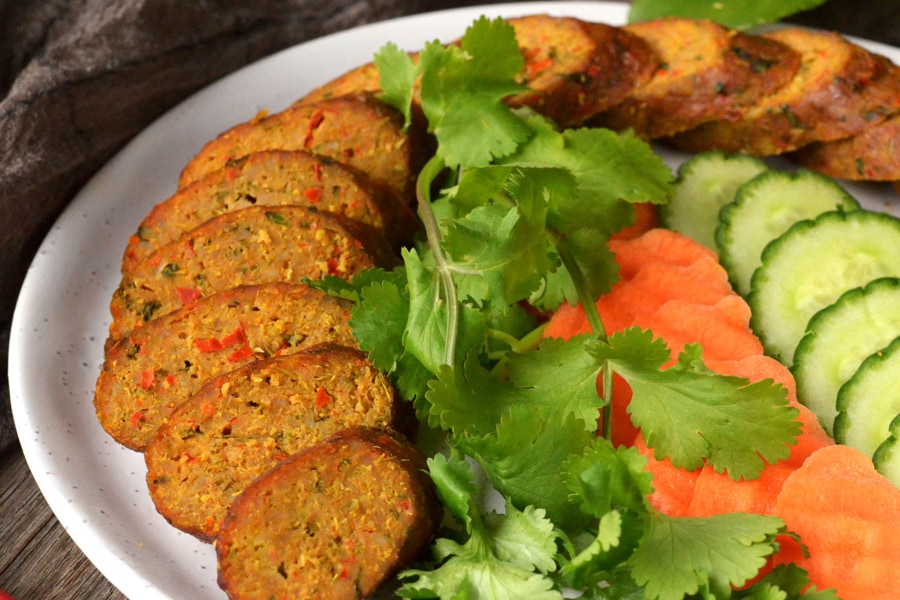 Sai Oua, or Lao Sausage