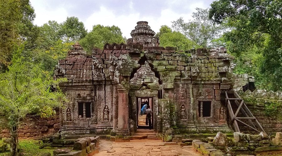 Ta Som Temple is a small but intriguing temple