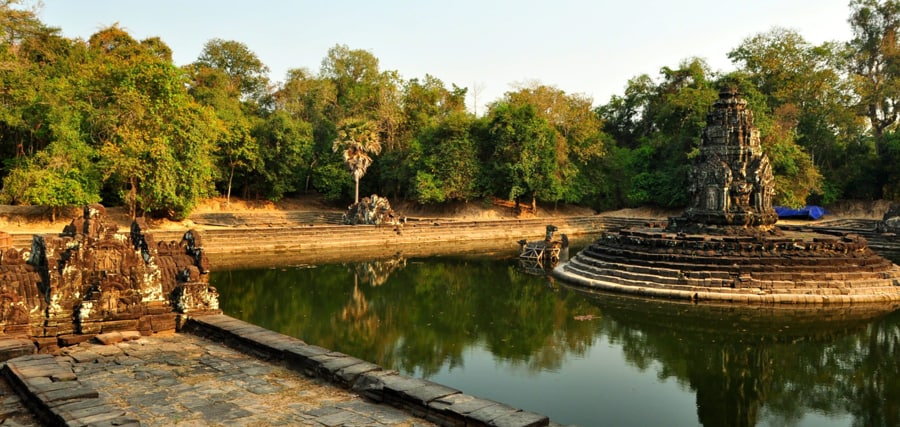 Unique Architecture Of Neak Pean