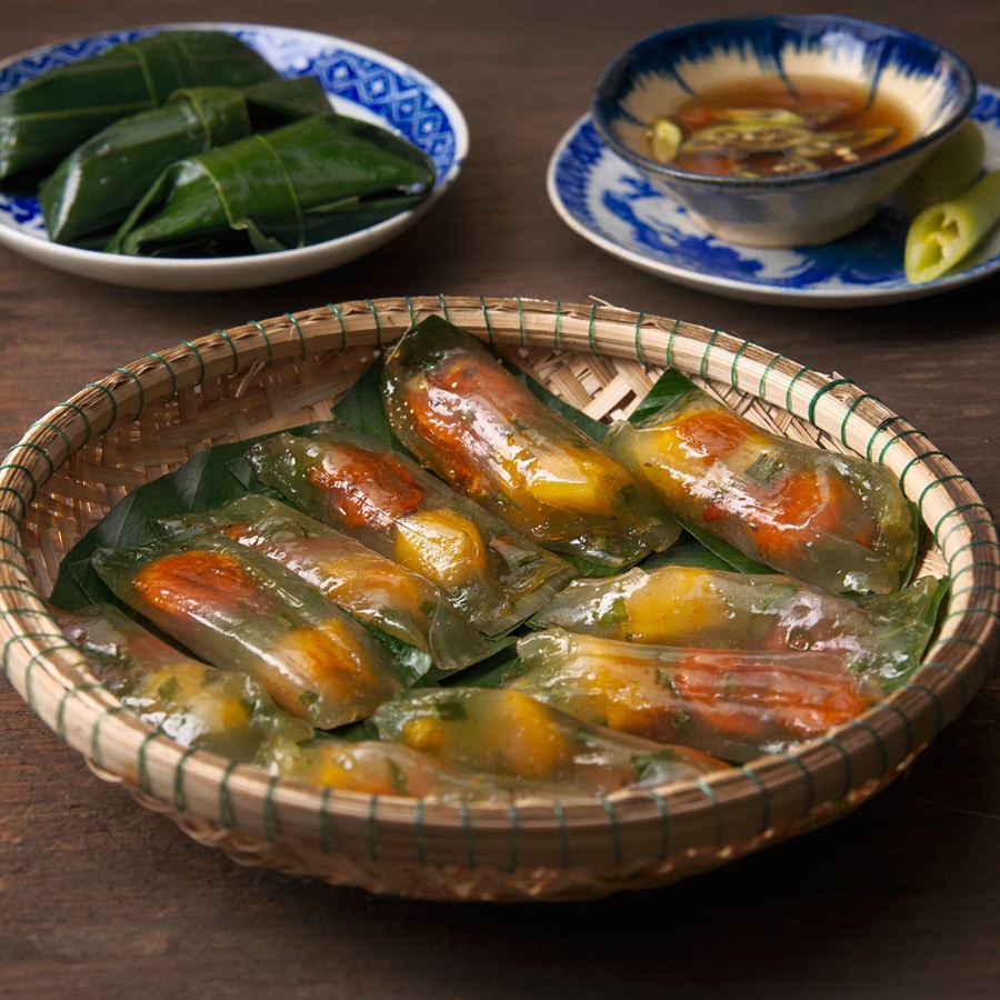 Banh Bot Loc is a traditional Vietnamese dish