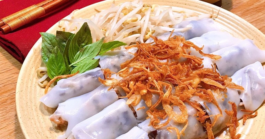 Banh Cuon is a traditional Vietnamese dish
