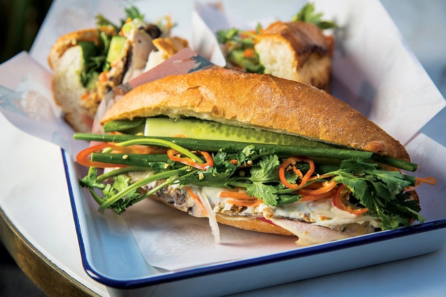 Banh Mi from a street vendor