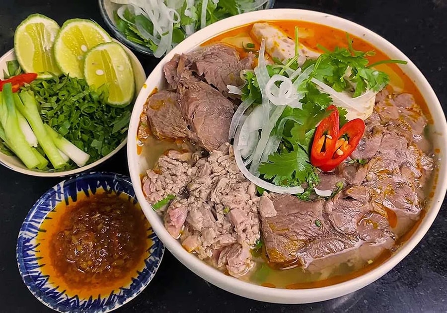 Bun Bo Hue is one of Vietnam’s most savory noodle dishes