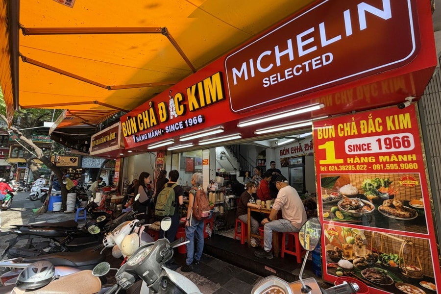 Bun Cha Dac Kim (Hang Manh)
