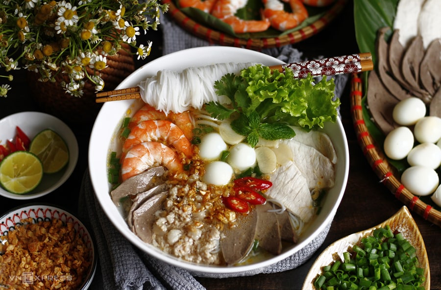 Hu Tieu is a popular Vietnamese noodle dish