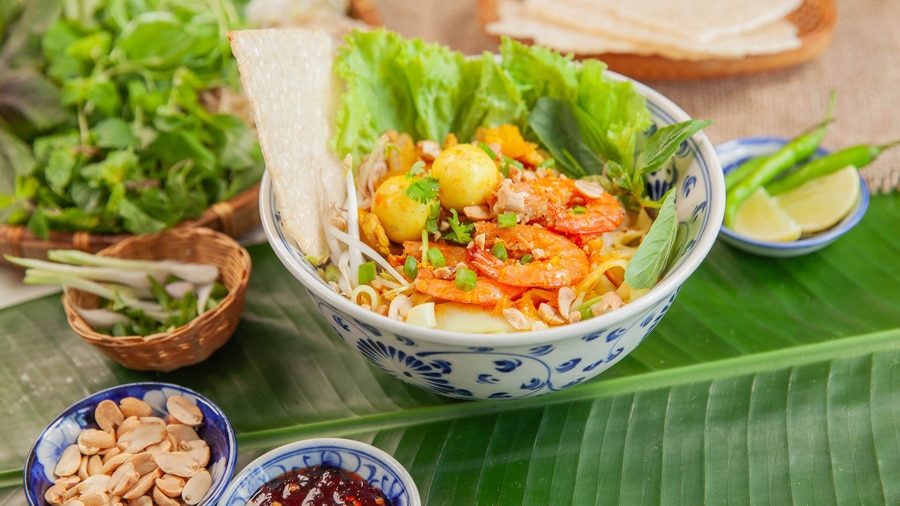 Mi Quang is a specialty dish of the Central region