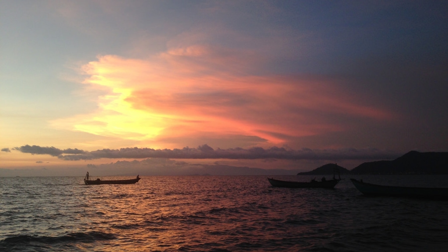 Sunset Viewpoint on Koh Tonsay Island