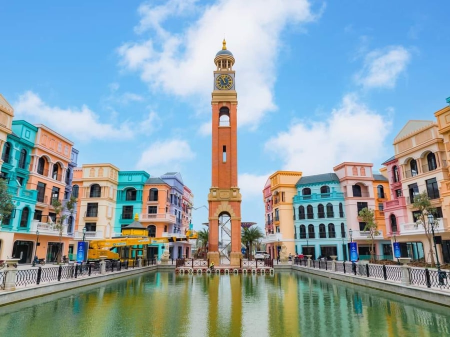 The Colorful European Street