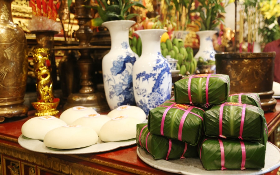 banh chung and banh day