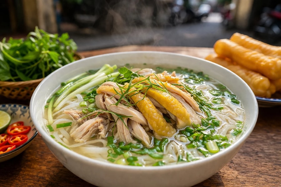 chicken pho in hanoi