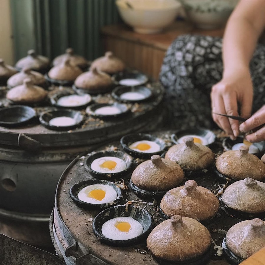 making banh can