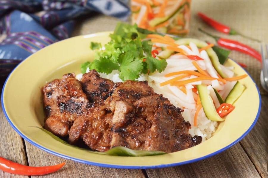 Bai Sach Chrouk is a dish from Cambodia