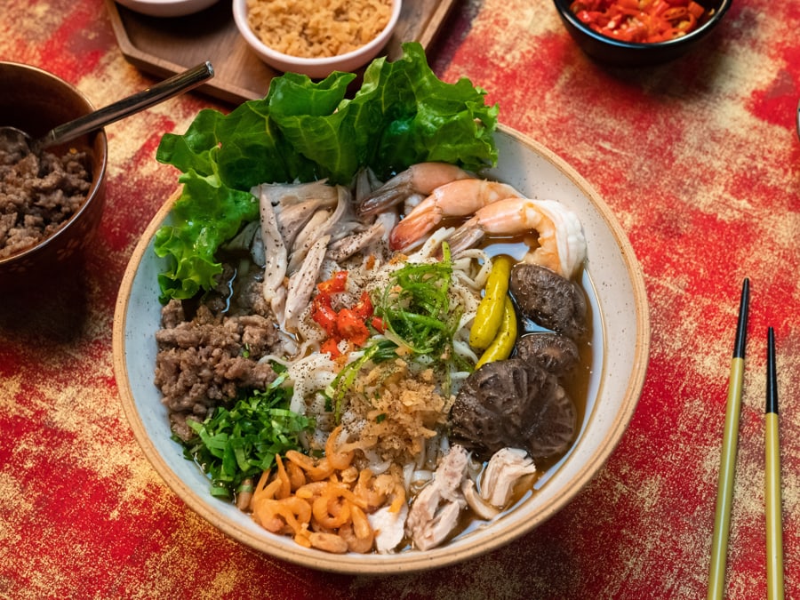 Kuy Teav is one of the most popular dishes in Cambodia