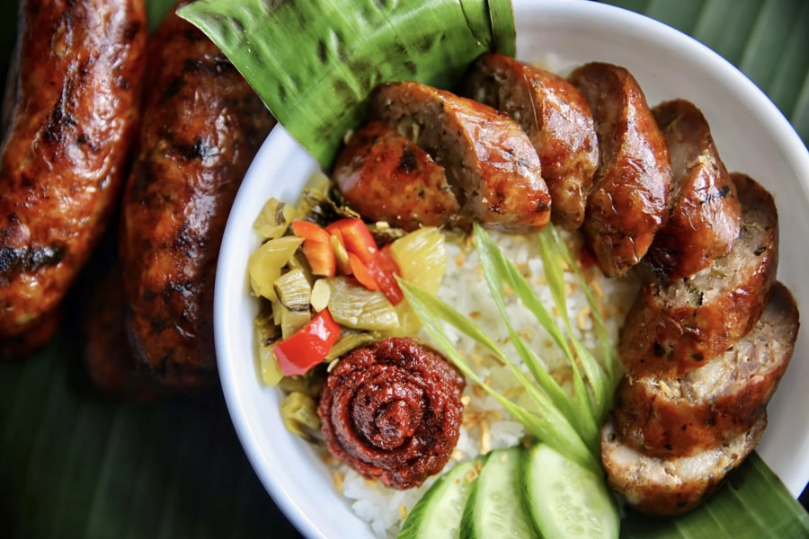 Lao Sausage, or Sai Oua